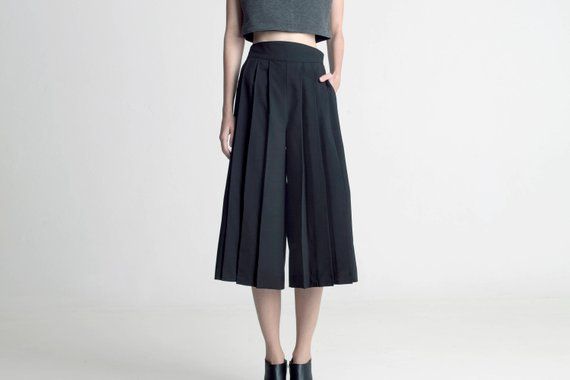 Pleated all, from skirts to shorts. Trend come back!
