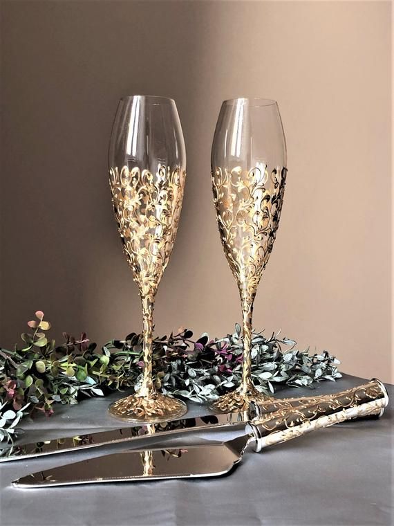 20+ Wedding glasses for perfect romantic celebration