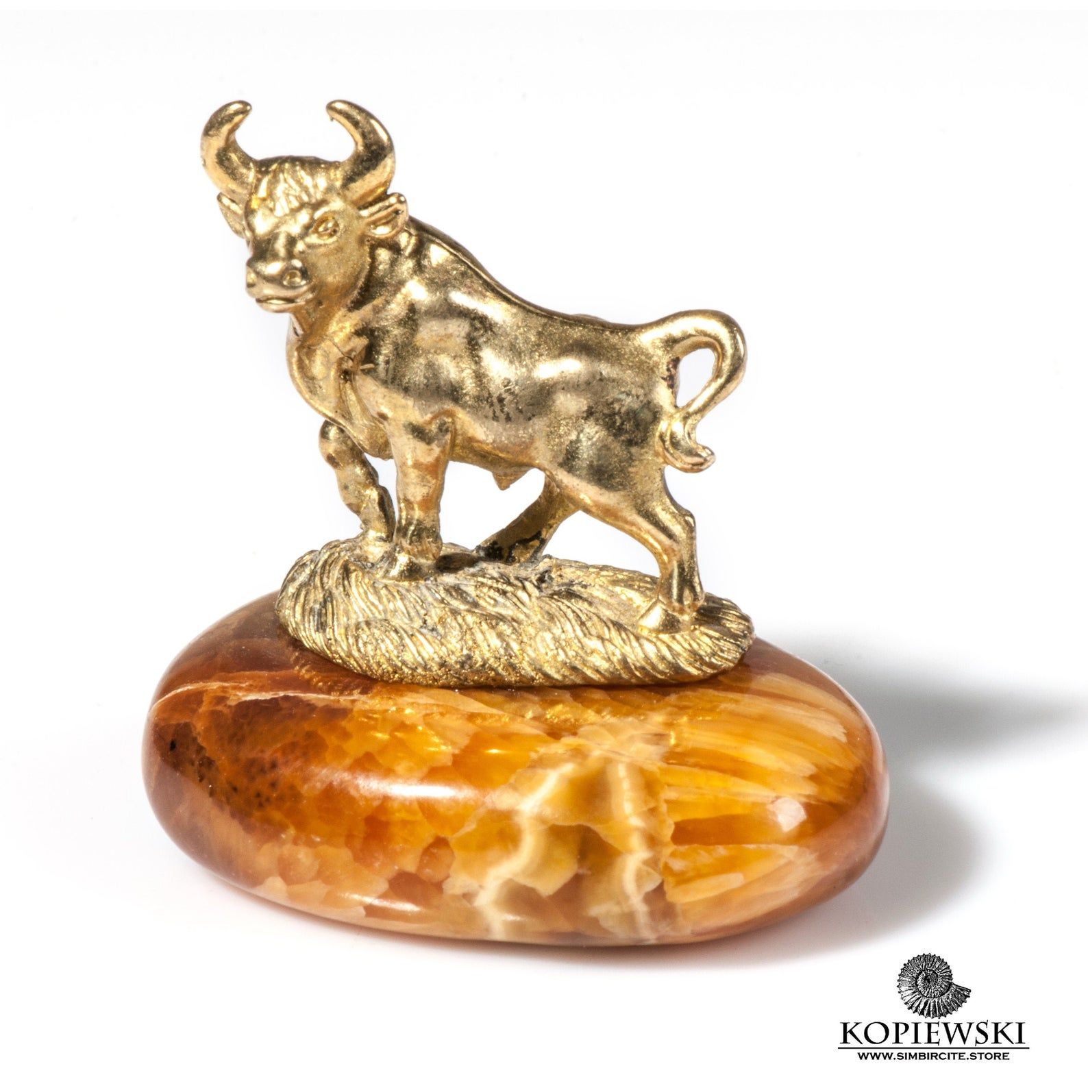 metal ox figure