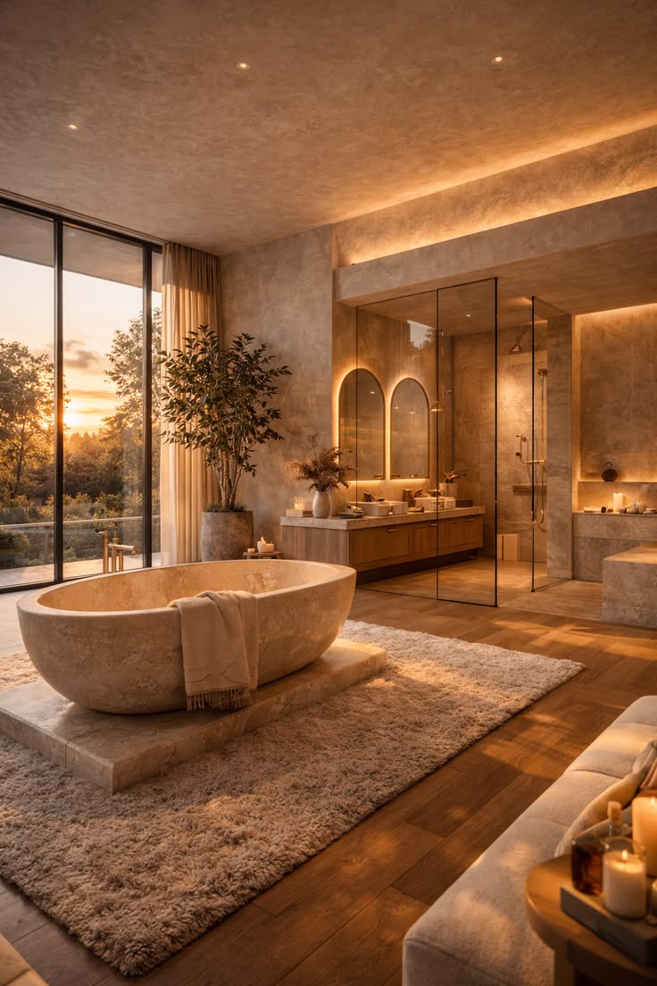 🛁 Bathroom Trends That Feel Like a Spa ✨