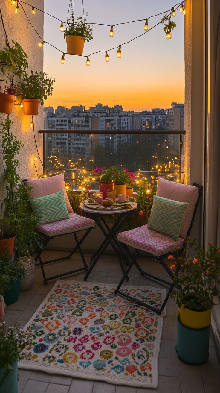 🌿 Balcony Makeover Ideas for Small Spaces ✨